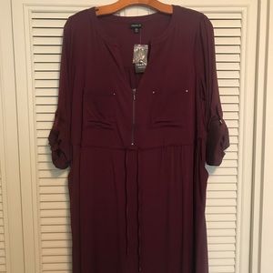 Maroon dress